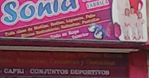 PIJAMAS Y CORSETERIA SONIA PIJAMAS Y CORSETERIA SONIA